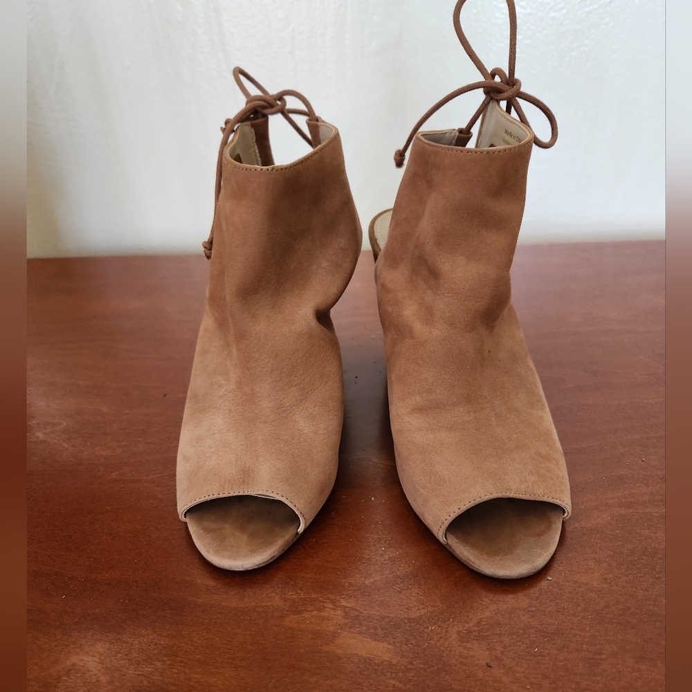 Women's Aldo Tan Suede High Heel Shoes